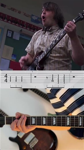 School Of Rock - Zack's Guitar Lesson | Guitar Cover With Tabs