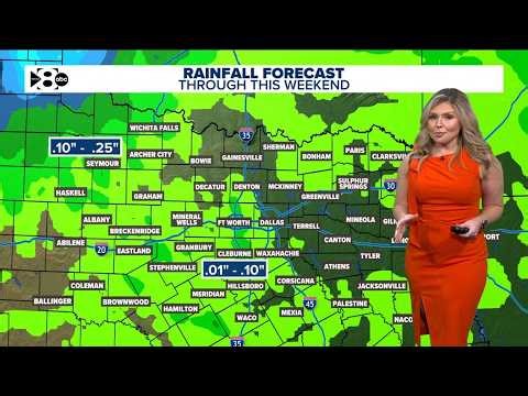 DFW Weather: Rain chances this weekend, Meteorologist Cassie Heiter has the forecast