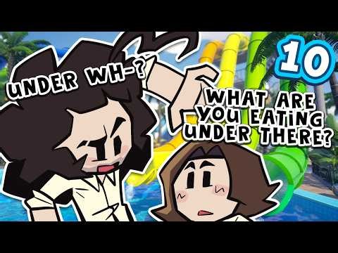 The set up and the knock down | Waterpark Simulator [9]