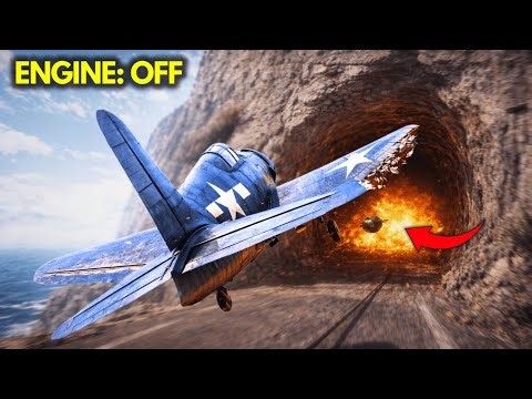 He Cut His Engine At 12,000 Feet — And Dropped A Bomb Inside The Tunnel