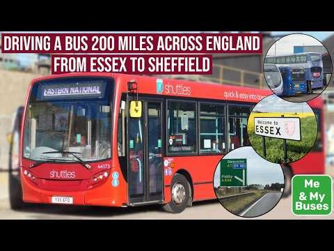 I Drive A Local Bus 200 MILES Across England