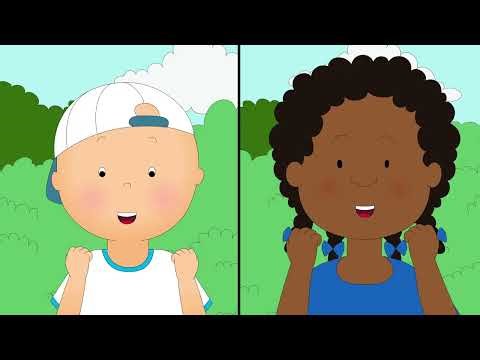 Bahçede Spor Günü 🏃‍♂️⚽ | Çocuklar için çizgi filmler | Caillou Türkçe