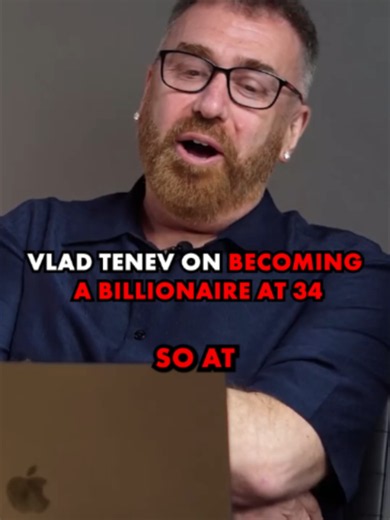 Vlad Tenev on Becoming A Billionaire At 34 #stocks #robinhood #billionaire #investing #fyp