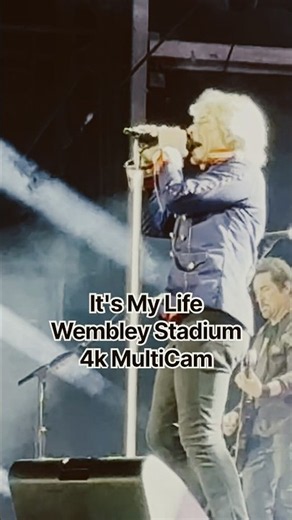 BON JOVI - It’s My Life Live at Wembley Stadium 2026 Multicam (Final Night!) 🎸🔥 #Shorts