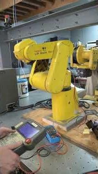 Fixing a $210 auction robot, Part 4: It Moves! #engineering #fanuc #robotics
