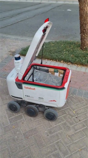 This Robot Delivers Food Faster Than Humans 😳
