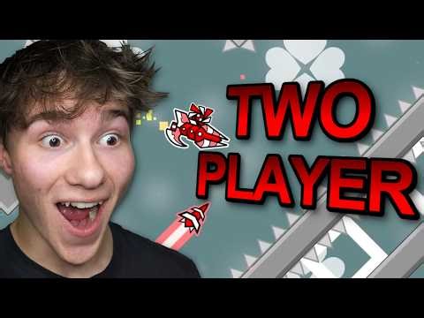 This Geometry Dash Level is Two Player..