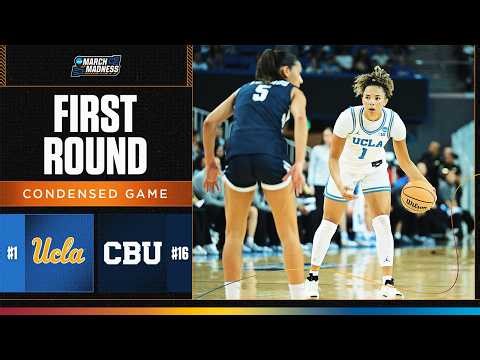 UCLA vs. Cal Baptist - First round NCAA tournament extended highlights