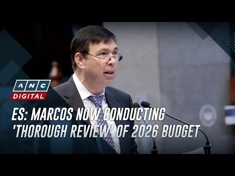 Recto: Palace conducting 'thorough review' of P6.79-T 2026 national budget | ANC
