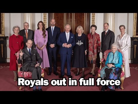 King Charles III, Queen, are joined by The Prince and Princess of Wales to mark Queen's Centenary