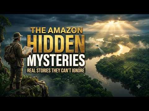 Amazon Rainforest Mysteries: Lost Explorers & The 40-Day Miracle #amazon #lostcivilizations