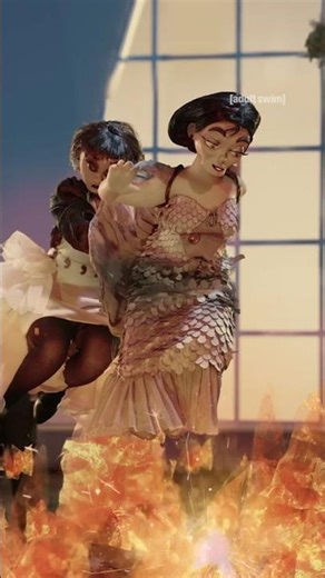 New year, same chaos | Women Wearing Shoulder Pads | Adult Swim Europe