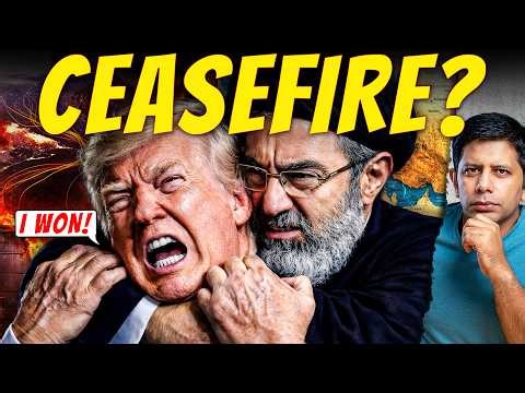 Trump’s Epic Surrender To Iran? | Will Israel Allow The Ceasefire To Succeed? | Akash Banerjee