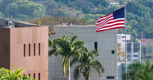 U.S. Embassy reopens in Venezuela to full staff and repairs