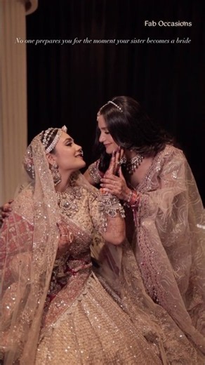 Bride’s Happiest Moments with her Sister | Family Love | Sisterhood | Wedding Lehenga | Shaadi Fun