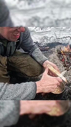 Survival Camping: Simple Campfire Cooking with Cookie Dough