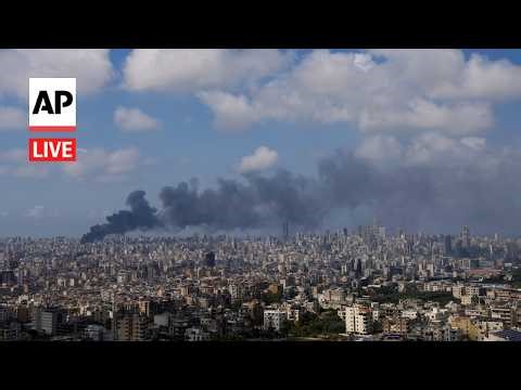 LIVE: Beirut skyline as Israel and Lebanon agree to a 10-day ceasefire