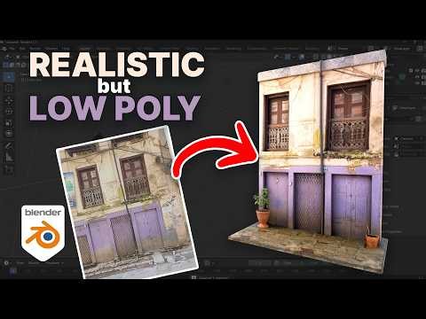 Turn Any Photo into a Game Asset (Fast & Easy Blender Tutorial)