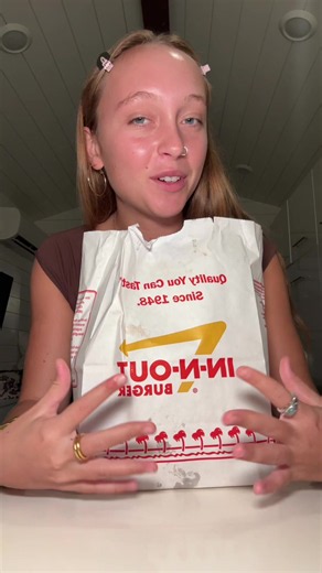 In-N-Out for Dinner Tonight | Rosie's Burger Mukbang