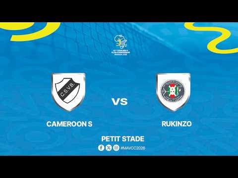 PLAY OFF 17-20 // CAMEROON SPORT (CMR) VS RUKINZO VC (BDI)