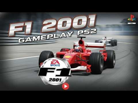 F1 2001 PS2 🏁 Gameplay | A Classic Formula 1 Game Returns!