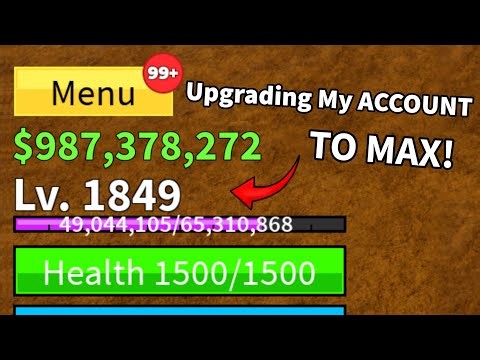 Upgrading My ACCOUNT To MAX in Blox Fruits..! ☠️