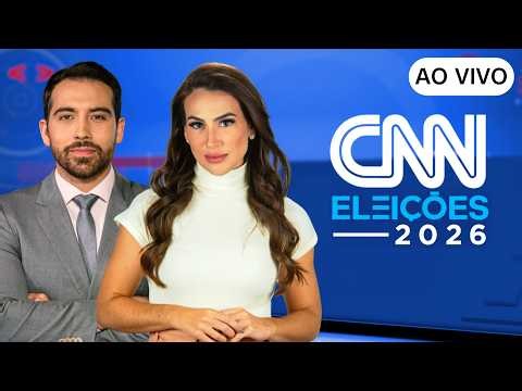 AO VIVO: CNN ELEIÇÕES COM GUSTAVO URIBE E TAINÁ FALCÃO - 24/10/2026