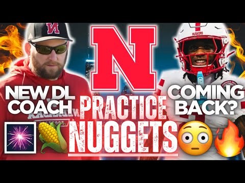 Nebraska Bowl Practice INSIDE NUGGETS & INFO👀🔥| BIG CHANGE😳+ FRESHMEN🌽+ STUDS BACK | Husker Football