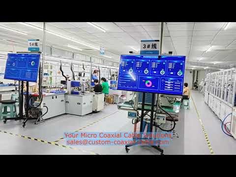 lvds inverter cable I-PEX 20455-A20E-02 micro-coaxial cable export factory iso13485 pj bass wiring h