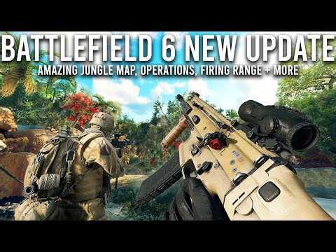Battlefield 6 NEW Update and Playing on a SICK Jungle Map...