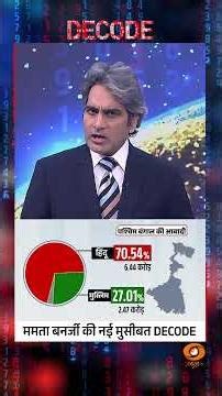 #Decode | ममता बनर्जी की नई मुसीबत DECODE | Sudhir Chaudhary | #Shorts