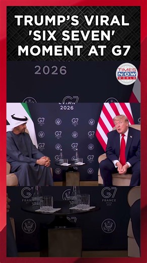 ON CAM: 'It Went Down 6, 7', Trump’s Hilarious Viral Moment At G7 | Times Now World