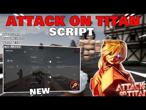 Attack on Titan Revolution Script - No Key - AutoFarm ,Instant Kill, AutoReload, ESP Titan,