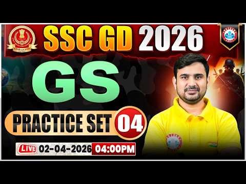 SSC GD GS Classes 2026 | SSC GD GS Practice Set 04 | SSC GD GS 2026 | GS By Ajeet Sir