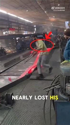 Machine Malfunction Nearly Cost Him His Job 😱#FactoryLife #MachineFailure #MoltenMetal