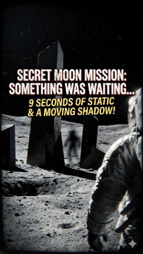 NASA's SECRET Moon Footage: Something Was Waiting... 🌑😨 #space #earth #nasa