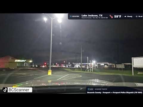 🚨 LIVE: On-Scene Police Activity & Real-Time Scanner | Brazoria County TX