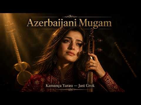 "Kamança Yarası" Just Grok(Official Music Video 2026)Azerbaijani Mugami / Folk-Pop