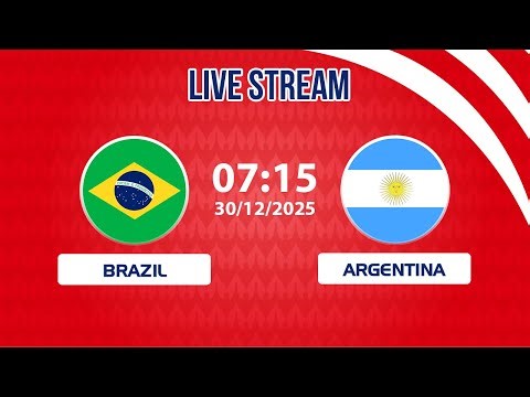 🔴 Argentina vs Brazil | Tense Final: Messi and Neymar Go Head-to-Head