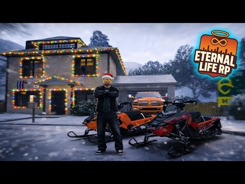 SNOWMOBILE VS STRAIGHT UP ICY HILL CLIMBS!! - GTA 5 ROLEPLAY