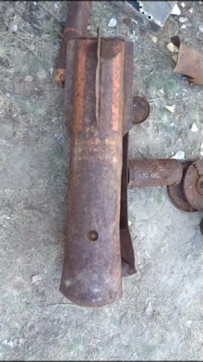 WWII German cluster bomb found at Stalingrad - Luftwaffe - 1942 - battlefield archaeology