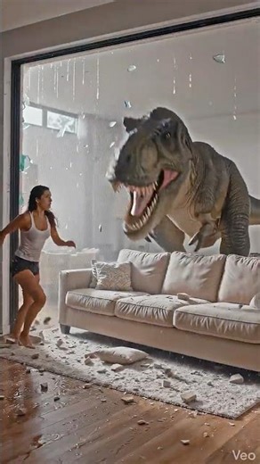 Round 2… The T-Rex Came Back Stronger 😳