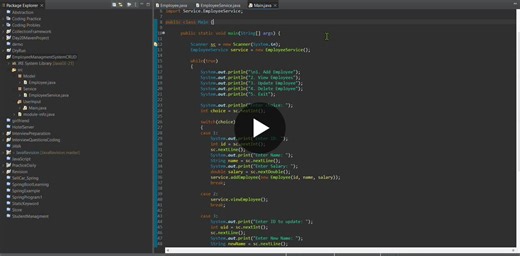 🚀 Built a CRUD Application in Java | Next Stop: JDBC + MySQL 💻 I’m excited to share that I’ve successfully built a Console-Based CRUD Application using Core Java This project helped me strengthen… | Yogesh Shete