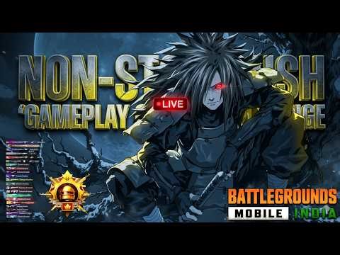 ⚡Non-Stop🎮Rush Gameplay🔥 Challenge :20 kills🤯Live Stream #bgmi #bgmilive #live #livestreaming