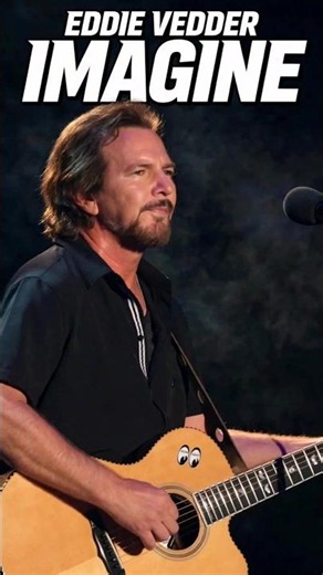 Eddie Vedder Sings Imagine Like You Never Heard Before #shorts