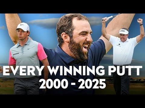 Every WINNING Putt at The Open 2000-2025 🏆