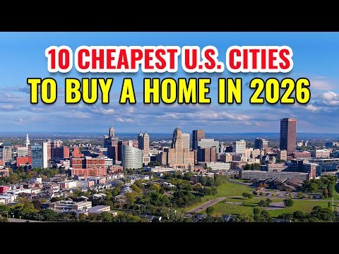 Top 10 Cheapest U.S. Cities to Buy a Home in 2026 (Still Affordable!)