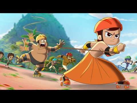 Chhota Bheem Aur Kalia Ki Roller Race | Action Adventure Episode | Competition Cartoon for Kids