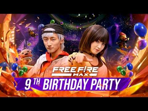 Celebrating 9 Amazing Years Together | Free Fire MAX