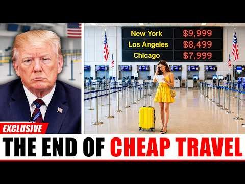 The End of Cheap Travel in America — Airports and Tourist Destinations Are Empty